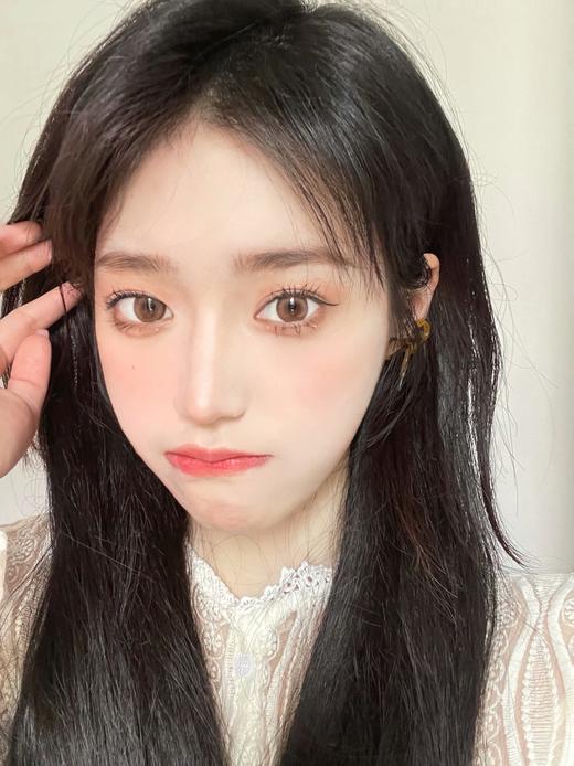 lillilly Y05薄藤粉棕 国产 非离子 月抛隐形眼镜 14.5 商品图6