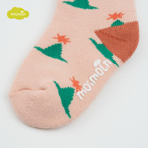 【年中盛典】moimoln小云朵童袜2021新款男女宝宝中筒袜休闲印花俏皮儿童袜子LQW1IZSO18 商品图3