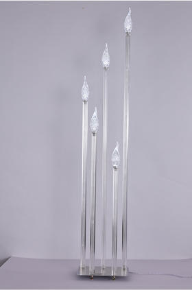 5头透明拉尾路引（亚克力管）【运费自理】