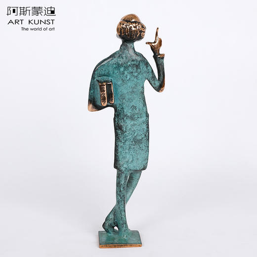 【6F】阿斯蒙迪德国进口青铜艺术品高端礼品纯铜摆件创意礼品书房装饰品 商品图3