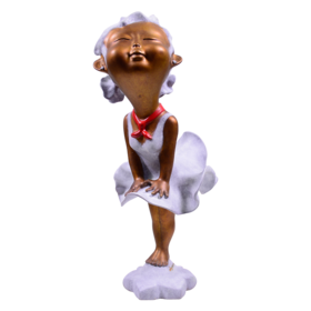 【6F】阿斯蒙迪吴梁焰梦露纯铜摆件青铜艺术品限量收藏艺术礼品情人礼物