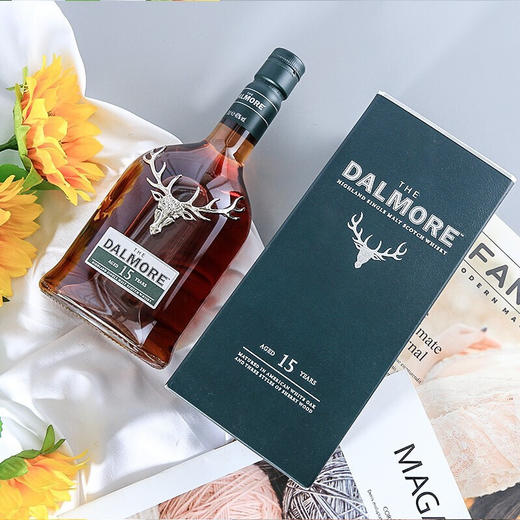 英国进口大摩15年苏格兰单一麦芽威士忌700ml/1瓶 商品图3