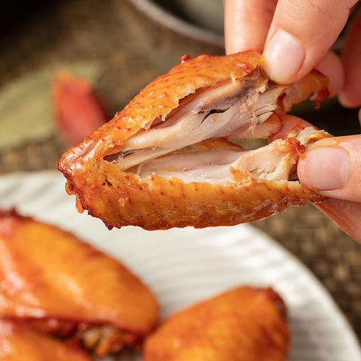 【佐餐美食】德州扒鸡老汤香卤鸡翅50g袋-保质期3个月 商品图2