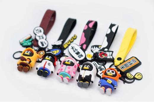 腾讯企鹅公仔钥匙扣 商品图0