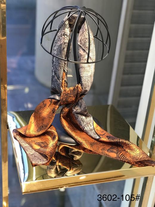 优品堂《花魁方巾》100％桑蚕丝90方巾 商品图1