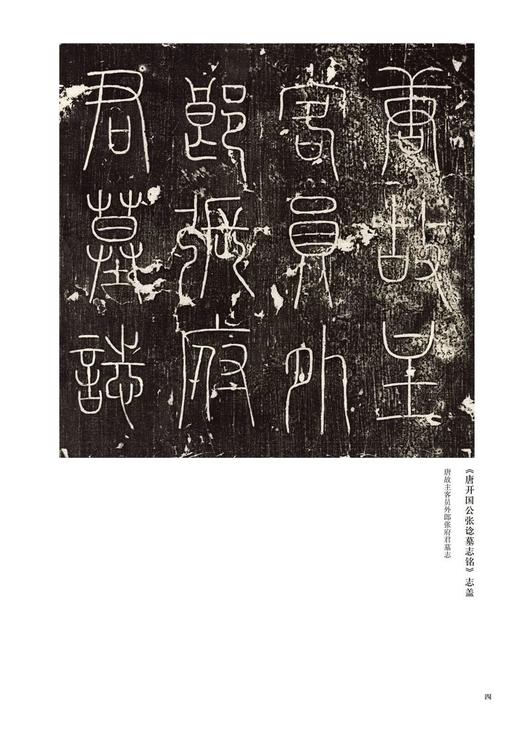 近年新出历代碑志精选系列·唐开国公张谂墓志铭——河南美术出版社 商品图3
