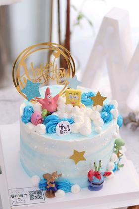 【生日蛋糕】海绵宝宝款