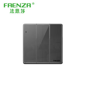 法恩莎 面板 玻璃钢面系列 灰 三开