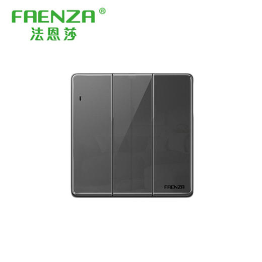 法恩莎 面板 玻璃钢面系列 灰 三开 商品图0