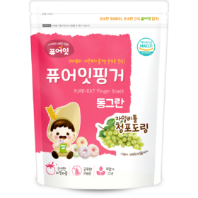 韩国哺儿懿水果糙米圈40g  8月龄+ 韩国原装进口 无添加剂儿童零食