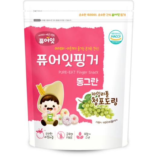 韩国哺儿懿水果糙米圈40g  8月龄+ 韩国原装进口 无添加剂儿童零食 商品图0