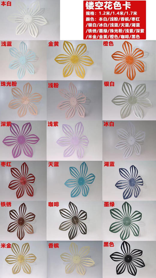 镂空花【运费自理】 商品图3