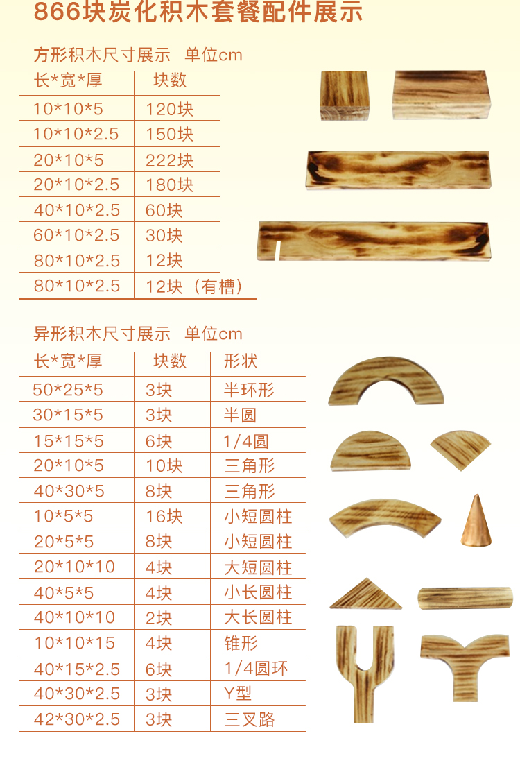 碳化积木名称图片