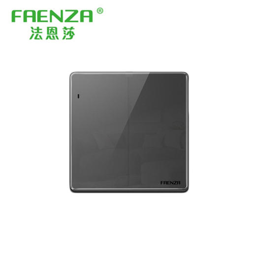 法恩莎 面板 玻璃钢面系列 灰 一开 商品图0