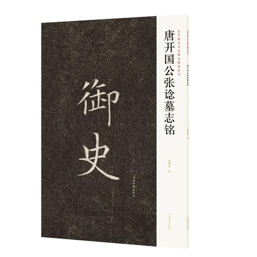 近年新出历代碑志精选系列·唐开国公张谂墓志铭——河南美术出版社 商品图0