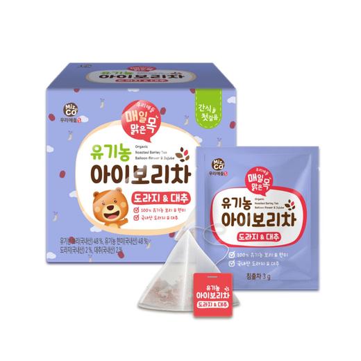 韩国MIZCO宝宝饭桌大麦茶(桔梗+大枣）60g 商品图0