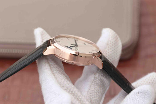 F格拉苏蒂原创议员大日历月相腕表100-04-32-12-04 。直径40mmx厚11mm。男士手表，皮表带，自动机械机芯，透底 商品图6