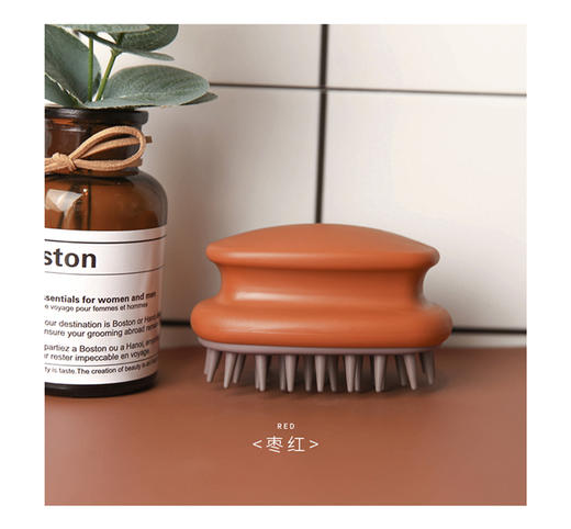 【买一送一！边洗头边按摩】全新按摩洗头刷，干湿两用，头皮头发清洁+按摩，给头皮做个SPA，洗头不伤手不伤甲，硅胶软齿洗头刷！ 商品图9