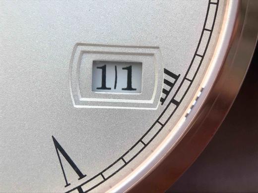 F格拉苏蒂原创议员大日历月相腕表100-04-32-12-04 。直径40mmx厚11mm。男士手表，皮表带，自动机械机芯，透底 商品图11