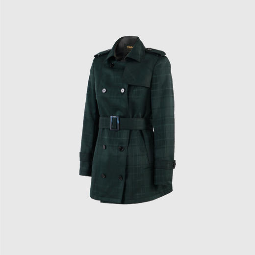 双排扣经典版型风衣外套（附腰带） 商品图1