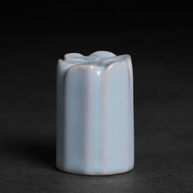 汝窑壶置小号盖托陶瓷茶壶盖子架子家用功夫茶具茶道配件简约复古