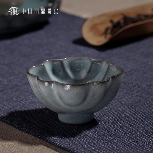 问鼎哥窑锦绣宋纹蔷薇杯（缺货） 商品图0