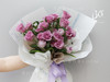 冷美人 19枝紫玫瑰＋3朵郁金香花束 商品缩略图0