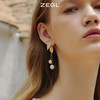 ZEGL森系叶子耳钉女夏气质流苏耳环2021年新款925银针耳饰高级感 商品缩略图0