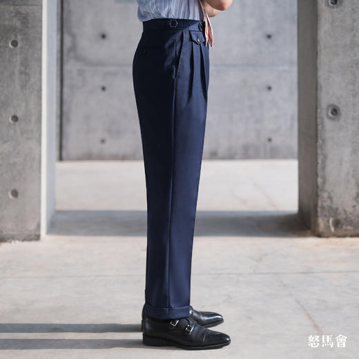 Merino Brothers 四经四纬澳洲美丽诺羊毛意式工艺裤装 商品图1