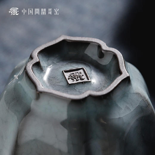 问鼎哥窑锦绣宋纹葵堇杯（缺货） 商品图3