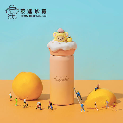 泰迪珍藏 樱花保温杯 QG 商品图6