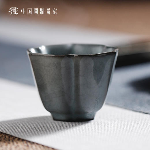 问鼎哥窑锦绣宋纹葵堇杯（缺货） 商品图0