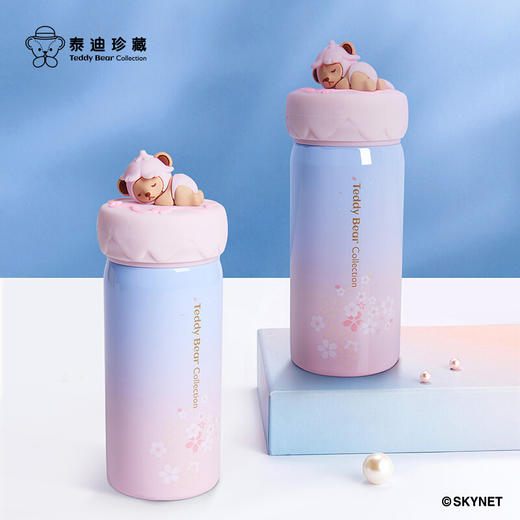 泰迪珍藏 樱花保温杯 QG 商品图5