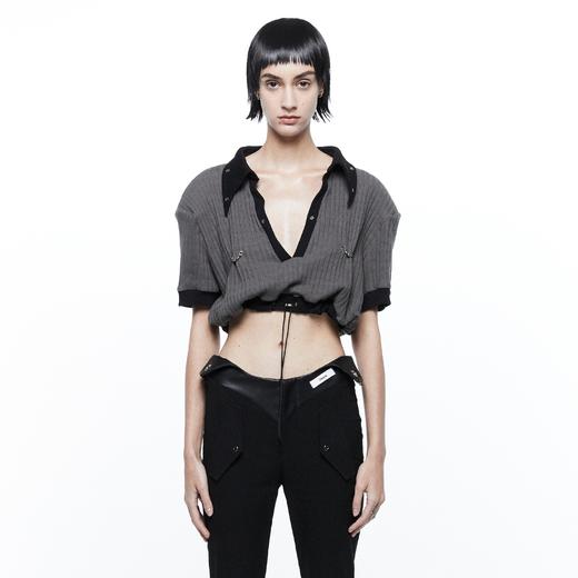 24ans Vcollar metallic knitwear 这才是属于夏天 内敛的性感 商品图0