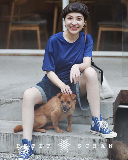 PETIT SCHAN小闪 #029 Teletubbies  天线宝宝 纯天然拉菲草辫撞色人字线设计款画家帽 商品图4