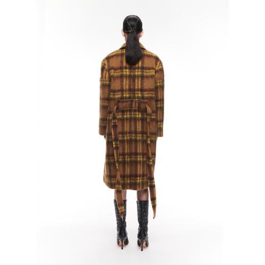 24ans Woolen overcoat 格子羊毛大衣 商品图3