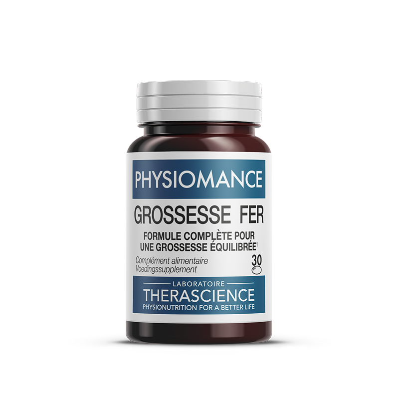德诺海科 THERASCIENCE  Grossesse Fer 孕铁 铁元素胶囊 30粒