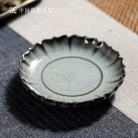 问鼎哥窑锦绣宋纹钟葵壶承（缺货）