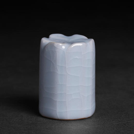 汝窑壶置小号盖托陶瓷茶壶盖子架子家用功夫茶具茶道配件简约复古 商品图1