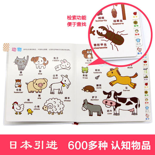 0-4岁幼儿认知小百科3册双语中英文 三岁宝宝书籍 儿童绘本0-1-2-3周岁图书婴儿撕不烂益智早教书启蒙翻翻看 睡前故事书幼儿园读物 商品图3