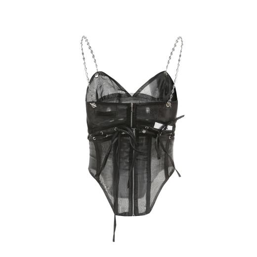 24ans Hotdrilling fish bone wipe chest 商品图3