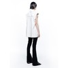 24ans Printed sleeveless oversize vest 商品缩略图3