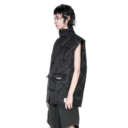 24ans (Ltd edition) Down vest限定款 黑/白羽绒马甲 商品图2