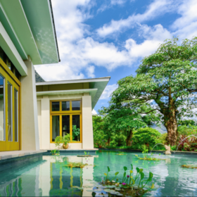 广州碧桂园金叶子温泉度假酒店，来白水寨边，看群山起伏，层峦叠翠~