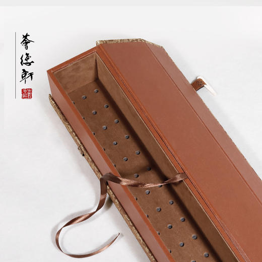 【香樟木锦缎高级画盒】防虫防腐多年安心放置 外带方便作品收纳 商品图1