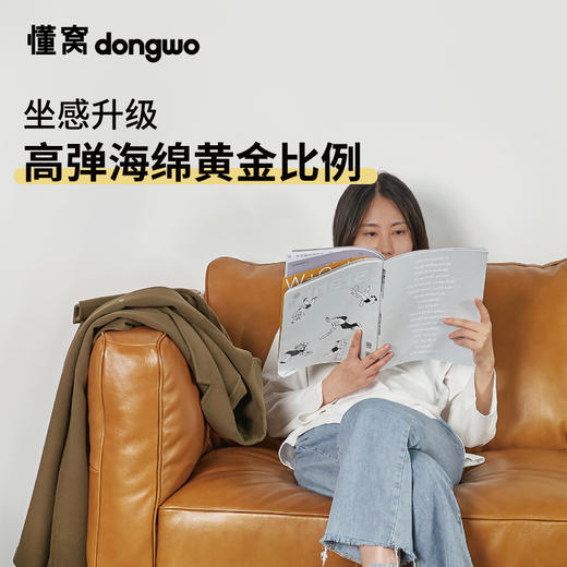 懂窝 | 埃尔温 三人皮沙发 Erwin Leather Sofa 商品图12