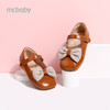 mrbaby女童皮鞋复古方头蝴蝶结单鞋2021秋季新款学院风儿童休闲鞋 商品缩略图3