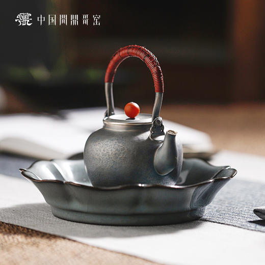 哥窑锦绣宋纹泽葵壶承（缺货） 商品图1