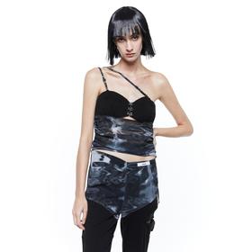 24ans Mesh stitching summer set