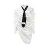 24ans 2021SS White shirt with tie 领带衬衫 商品缩略图4